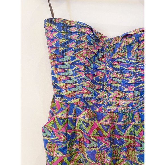 Strapless snake print dress - Picture 2 of 3